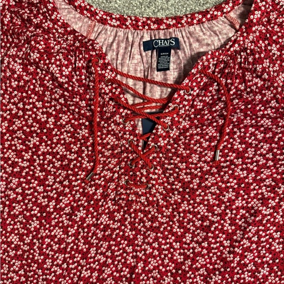 Chaps floral pattern top - Picture 2 of 6